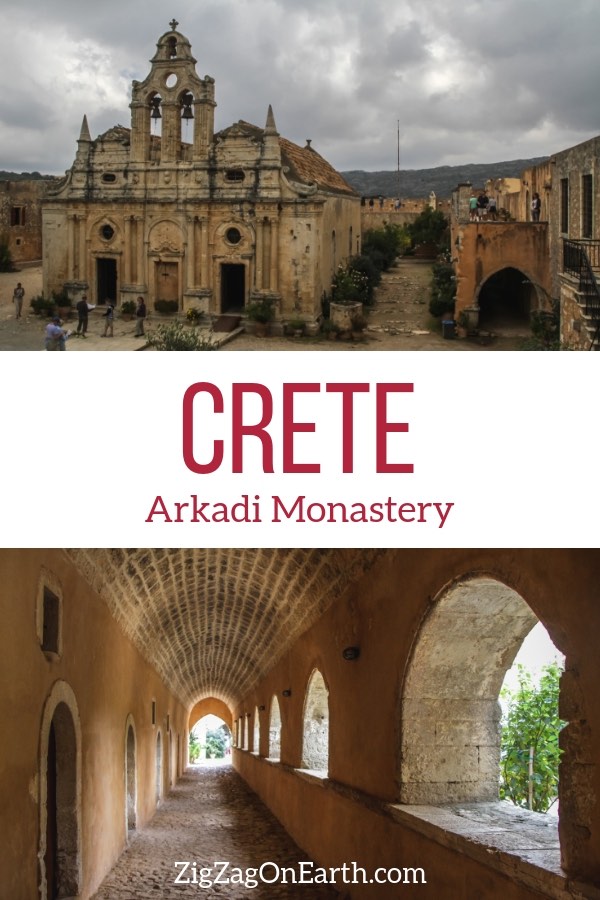Arkadi monastery Crete Travel