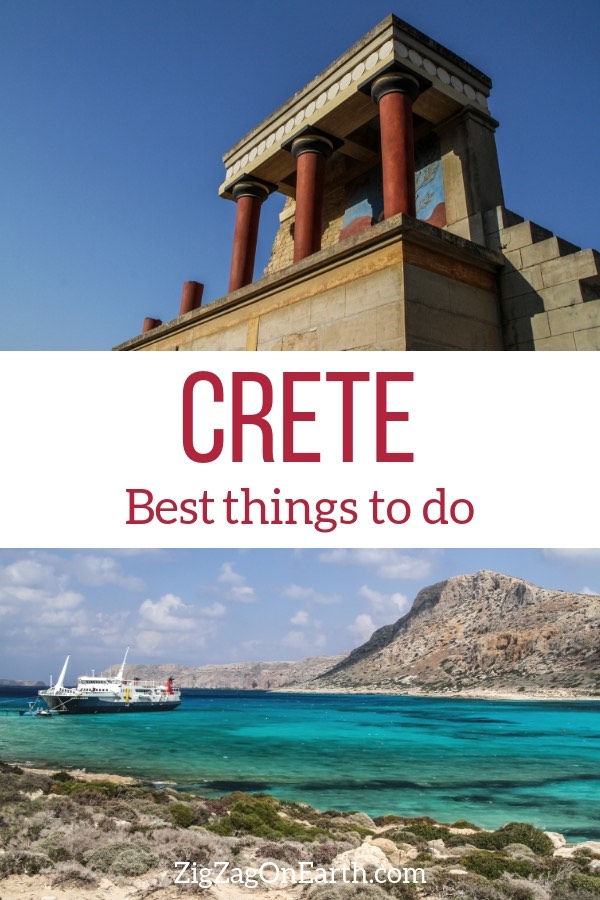 Best things to do in Crete travel Pin