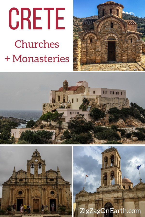 Churches Monasteries in Crete Travel Pin2