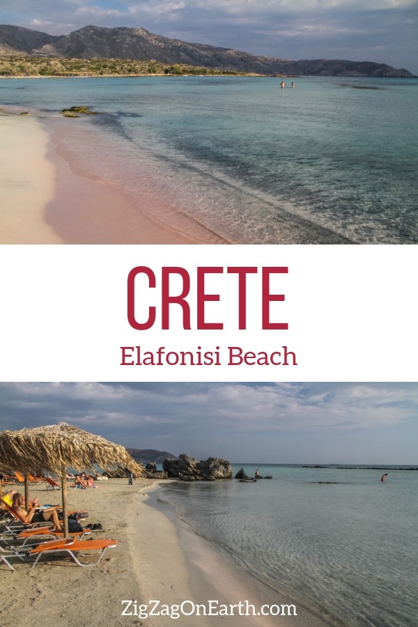 Elafonisi beach crete travel