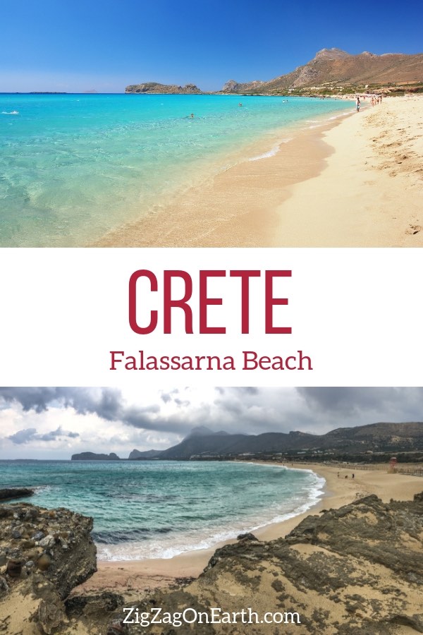 Falassarna beach crete travel