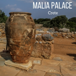 archaeological site Malia Palace Crete Travel guide