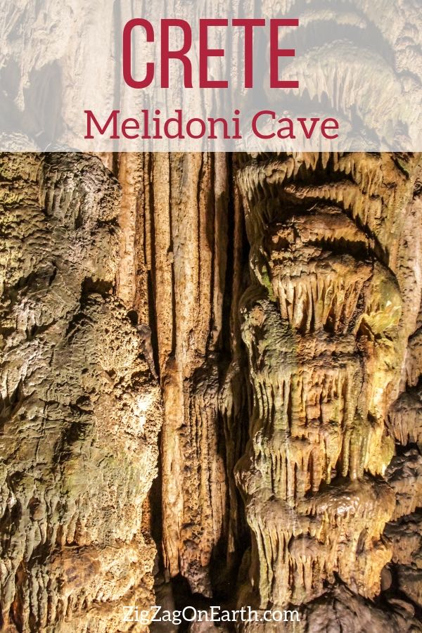 melidoni cave crete voyage Pin