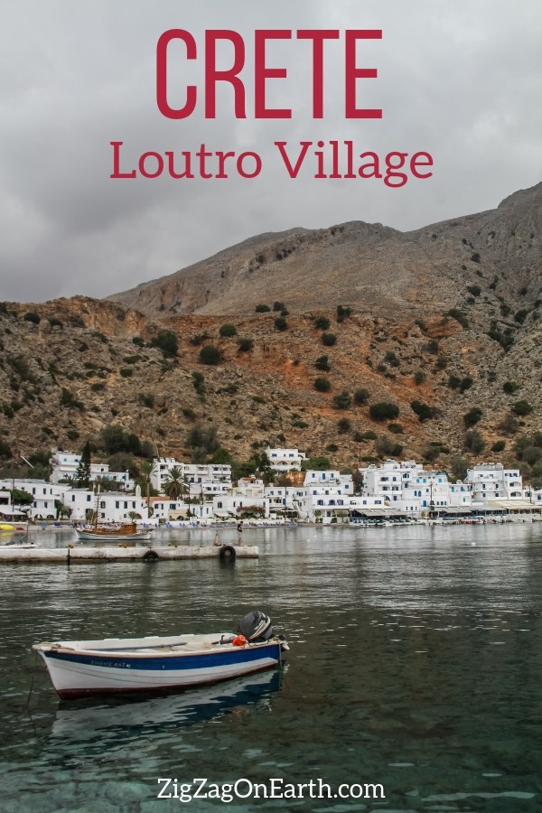 Village of Loutro Crete