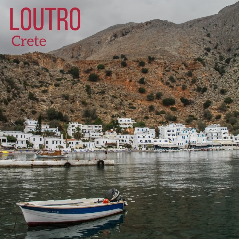 village loutro crete travel guide