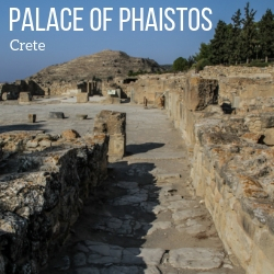 visit the palace of Phaistos Crete Travel guide
