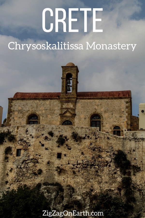 Chryssoskalitissa Monastery Crete Travel Pin2