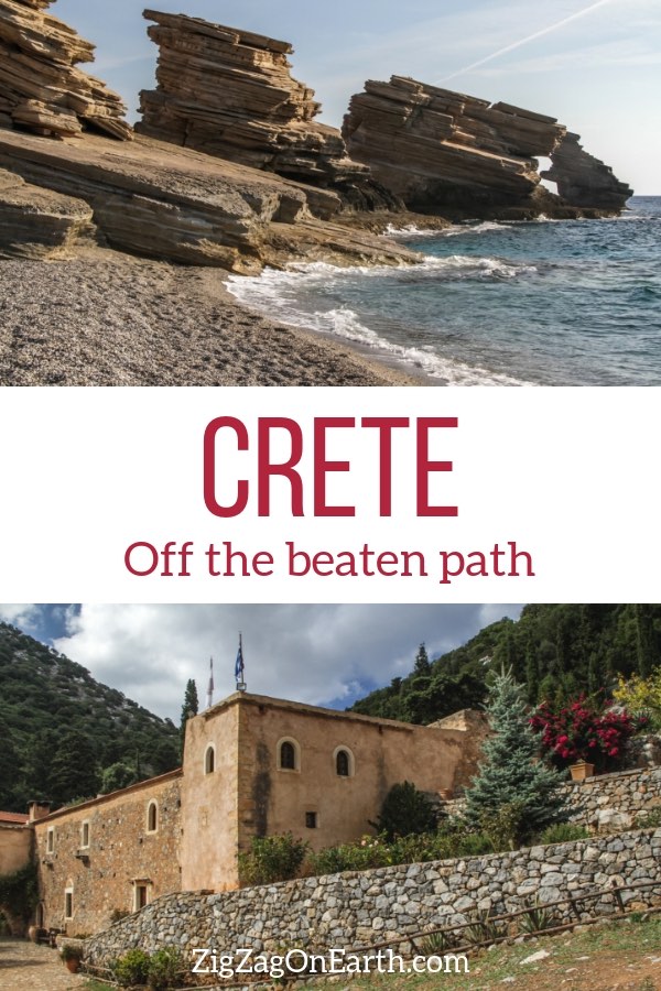 Unspoilt off the beaten track Crete Travel Pin