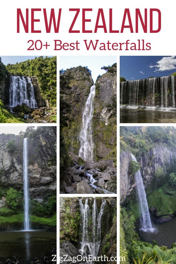 Best waterfalls New Zealand Travel Pin2