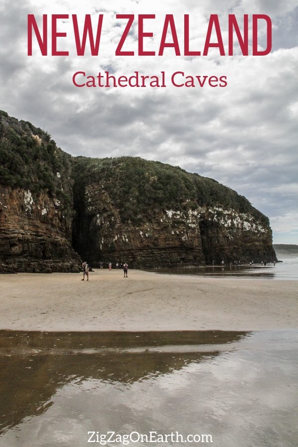 Cathedral Caves New Zealand Travel Pin2