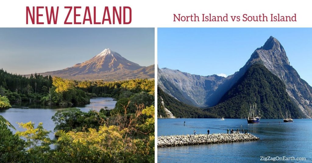 FB Nieuw-Zeeland Noord- of Zuid-Eiland Nieuw-Zeeland Reizen