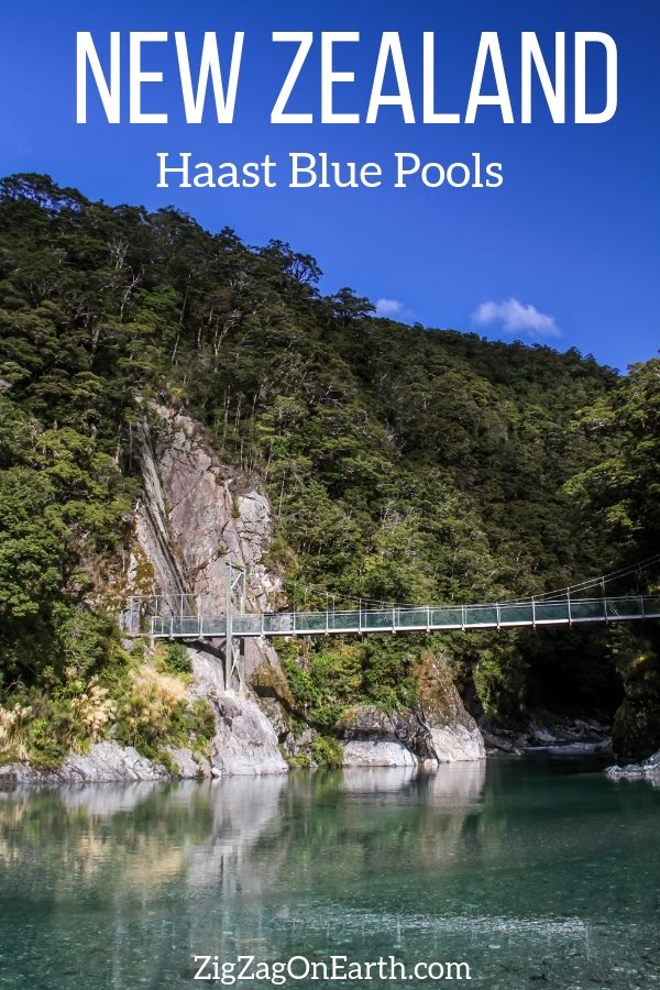 Haast Blue Pools Wanaka New Zealand Travel