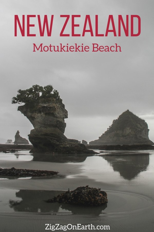 Motukiekie beach New Zealand Travel
