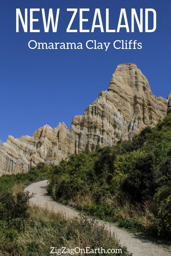 Omarama Clay Cliffs New Zealand Travel
