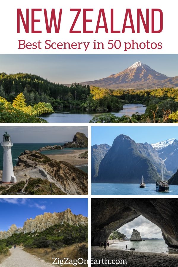 Foto's Landschap Nieuw-Zeeland Reizen Pin2