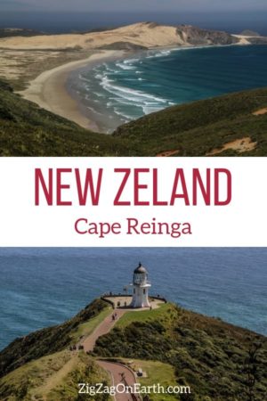 Things to do at Cape Reinga New Zealand Travel Pin