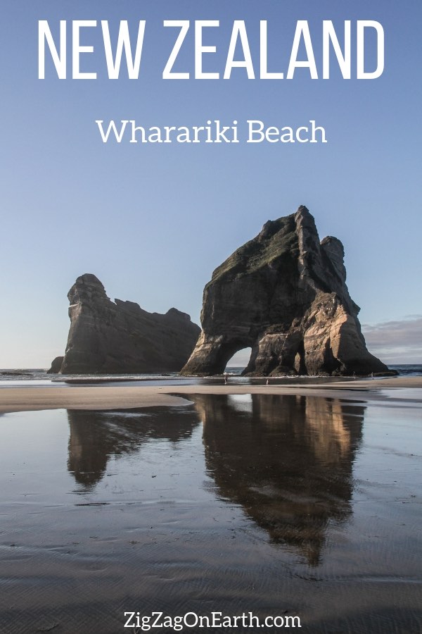 Wharariki beach New Zealand Travel