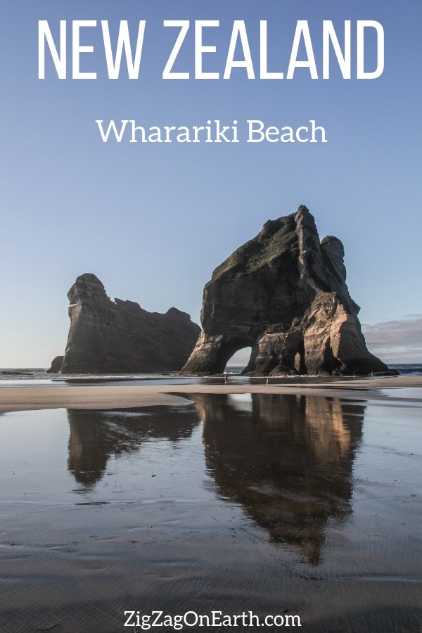 Wharariki Beach (archway islands and seal pups)