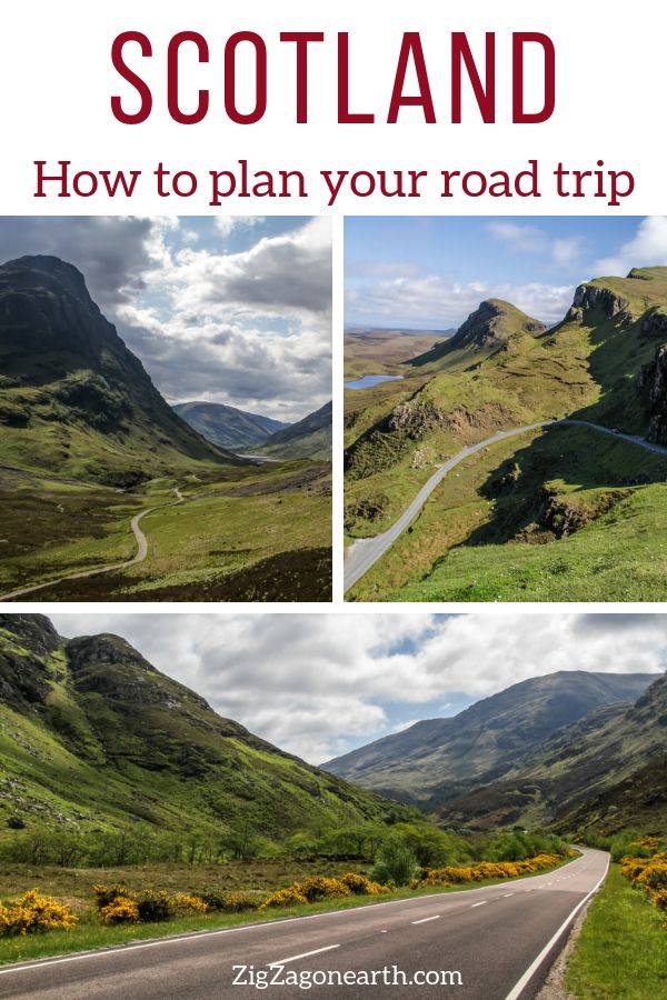 Planlægning af en rejse til Skotland - Skotland Road Trip Guide