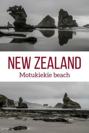 off the beaten path Motukiekie beach New Zealand Travel
