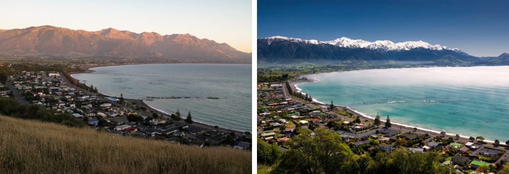 Beste tijd om naar Nieuw-Zeeland te reizen om besneeuwde bergen te zien