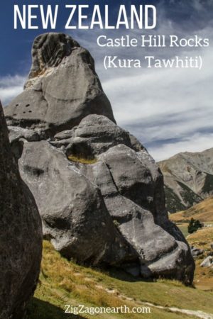 Kura Tawhiti Castle Hill Rocks New Zealand Travel