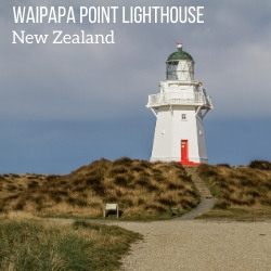 Lighthouse Waipapa point New Zealand Travel Guide