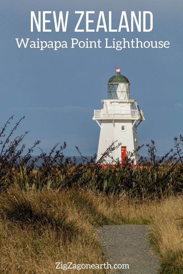 Lighthouse Waipapa point New Zealand Travel