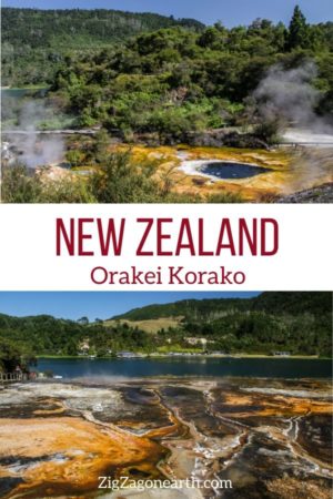 Thermal park Orakei Korako New Zealand Pin2