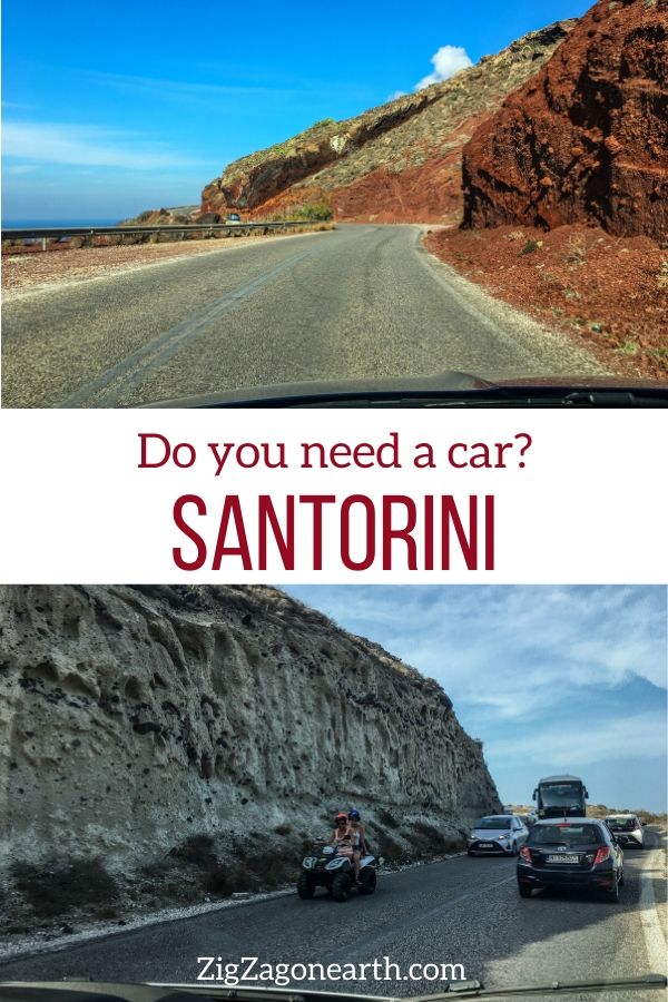 Should you rent a car in Santorini Travel Pin2