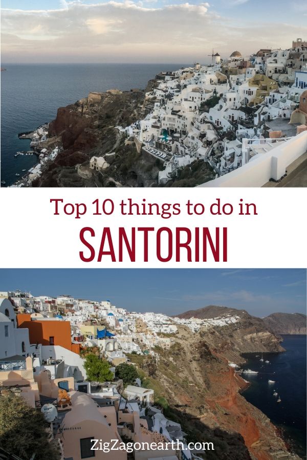 Top Things to do in Santorini Travel Pin2