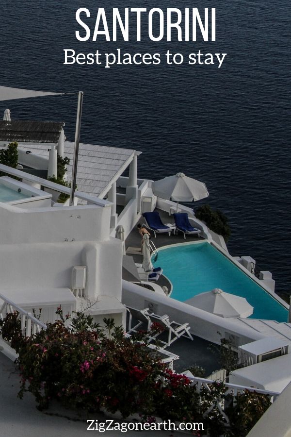 Where to stay in Santorini