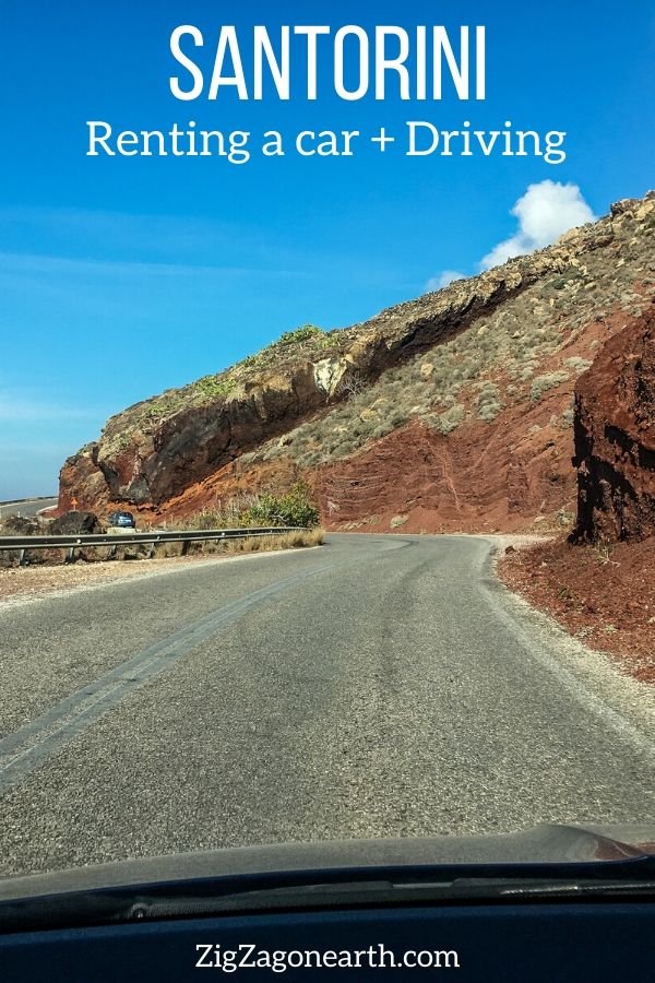 driving in Santorini Travel