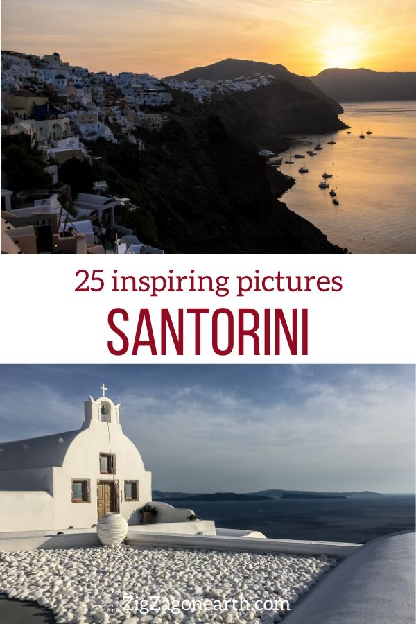 scenery photos Santorini Travel Pin2