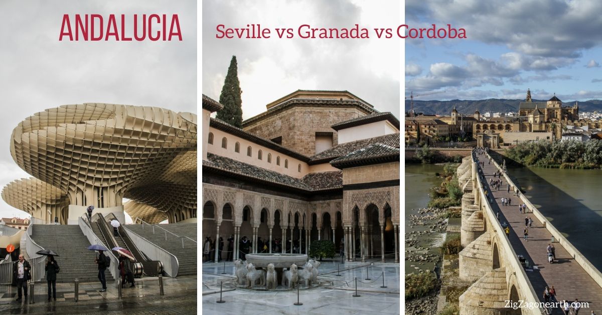 FB Seville or Granada or Cordoba Andalucia Travel Guide