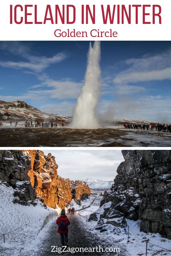 Golden Circle in Winter Iceland Travel Pin2