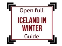 Guida di viaggio Islanda in inverno