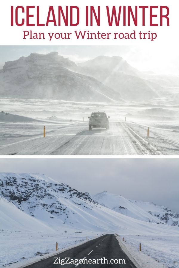 Iceland winter road trip Travel Pin2x