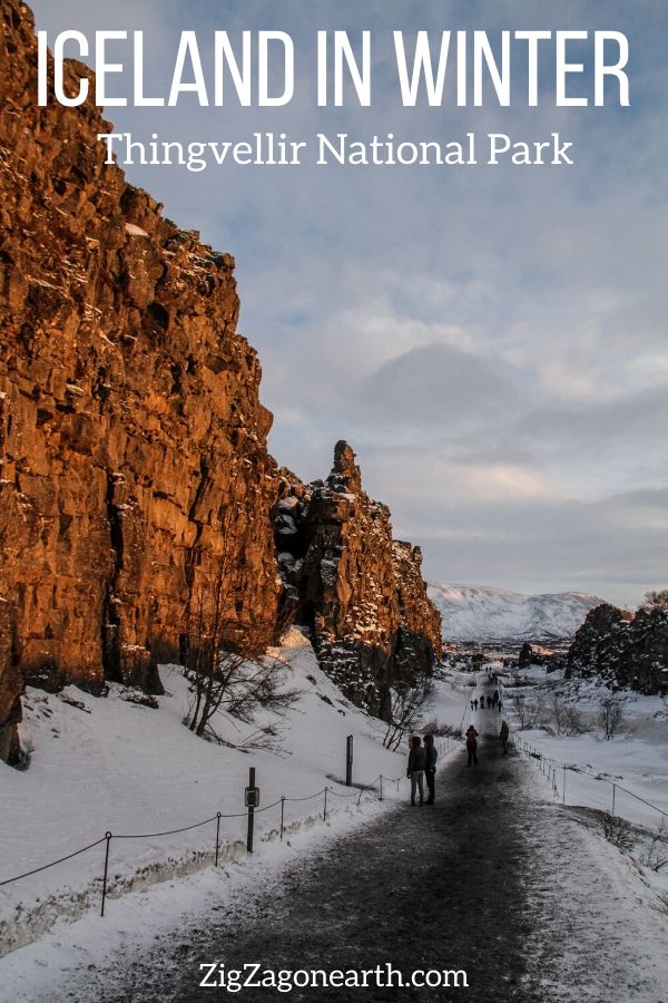 National Park Thingvellir winter Iceland Travel Pinx
