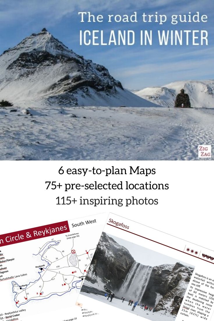 Pin eBook travel Guide Iceland in Winter