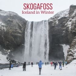 Skogafoss Winter Iceland Travel Guide (1)