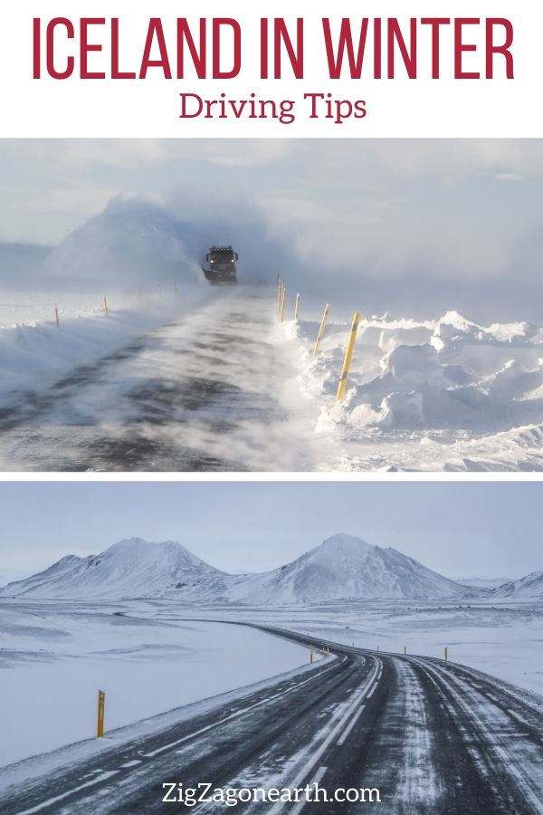 driving in Iceland in Winter Travel Pin2
