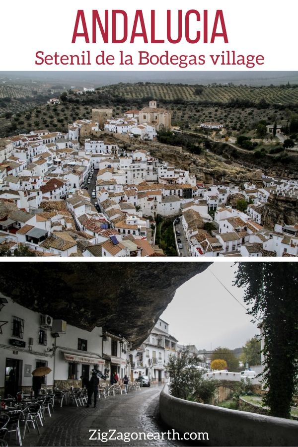 village Setenil de las Bodegas Andalucia Travel Pin