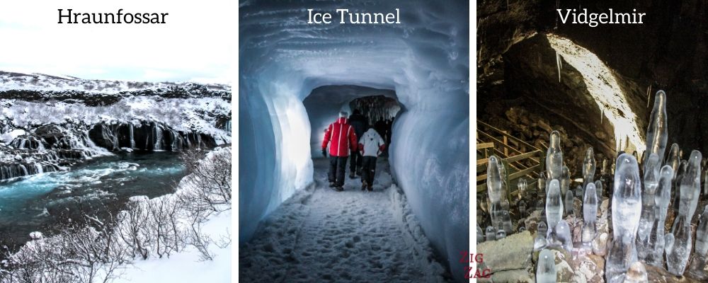 Excursão de um dia ao Círculo de Prata a partir de Reykjavik no inverno