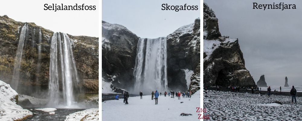 South Coast day trips from Reykjavik in Winter