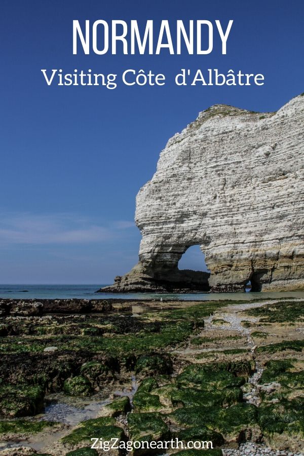 things to do in cote albatre Normandy France Travel Pin