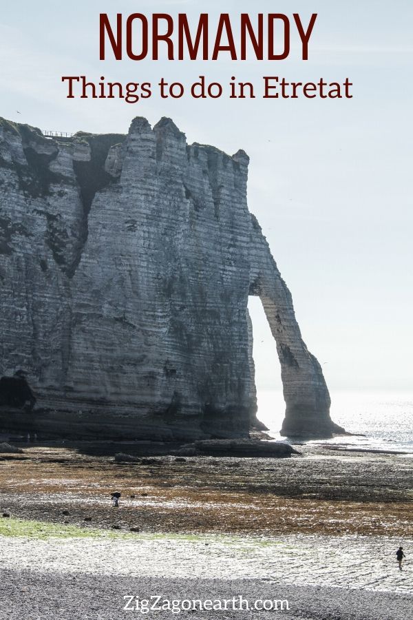 what to do in Etretat Normandy Travel Pin2