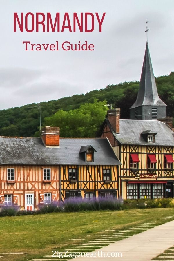 guide Road trip Normandy Travel Pin1