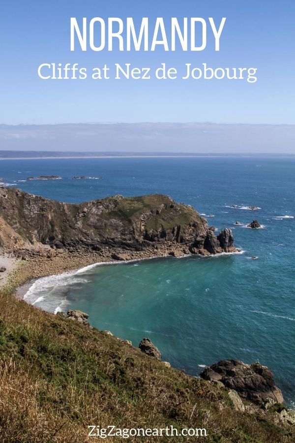Cliffs Nez de Jobourg Normandy Travel Pin2