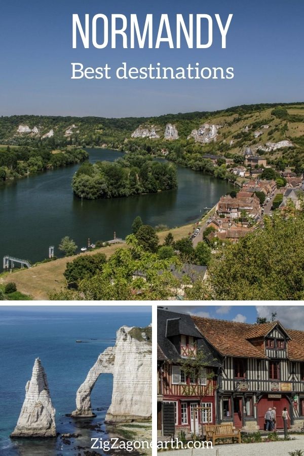 best destinations Normandy Travel Pin1